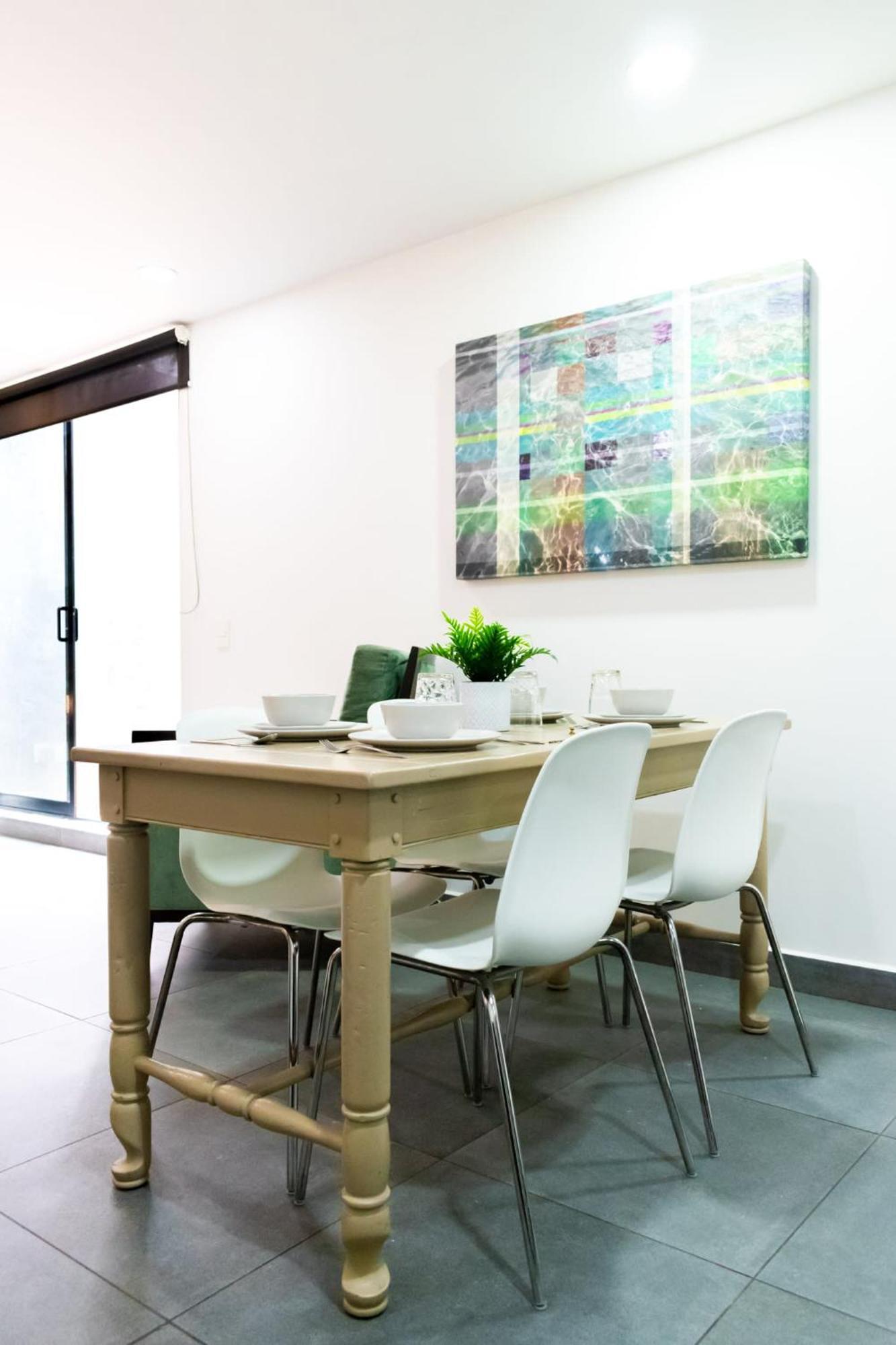 墨西哥城Terraza Departamento Cerca De Santa Fe Kingsize公寓 外观 照片
