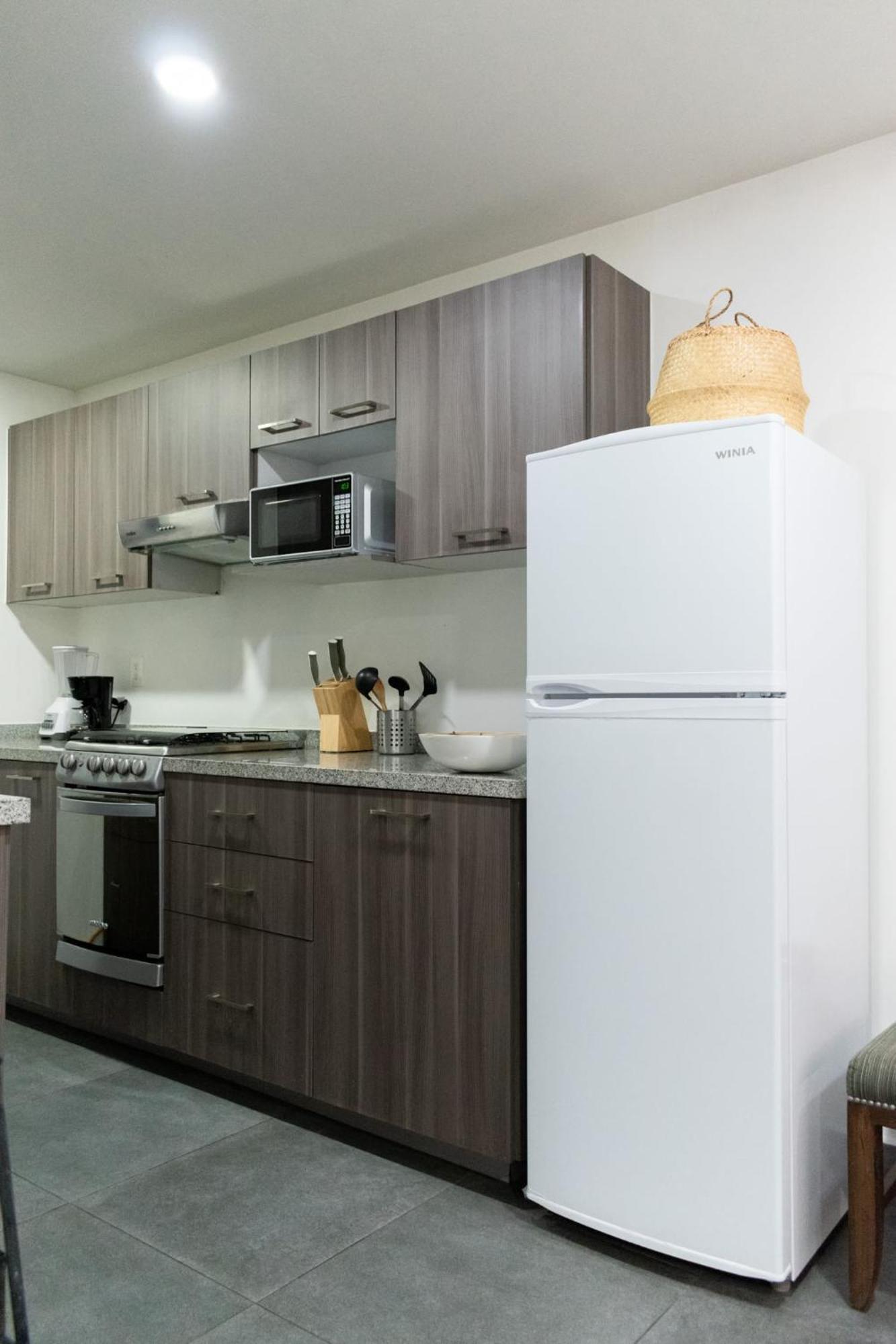 墨西哥城Terraza Departamento Cerca De Santa Fe Kingsize公寓 外观 照片