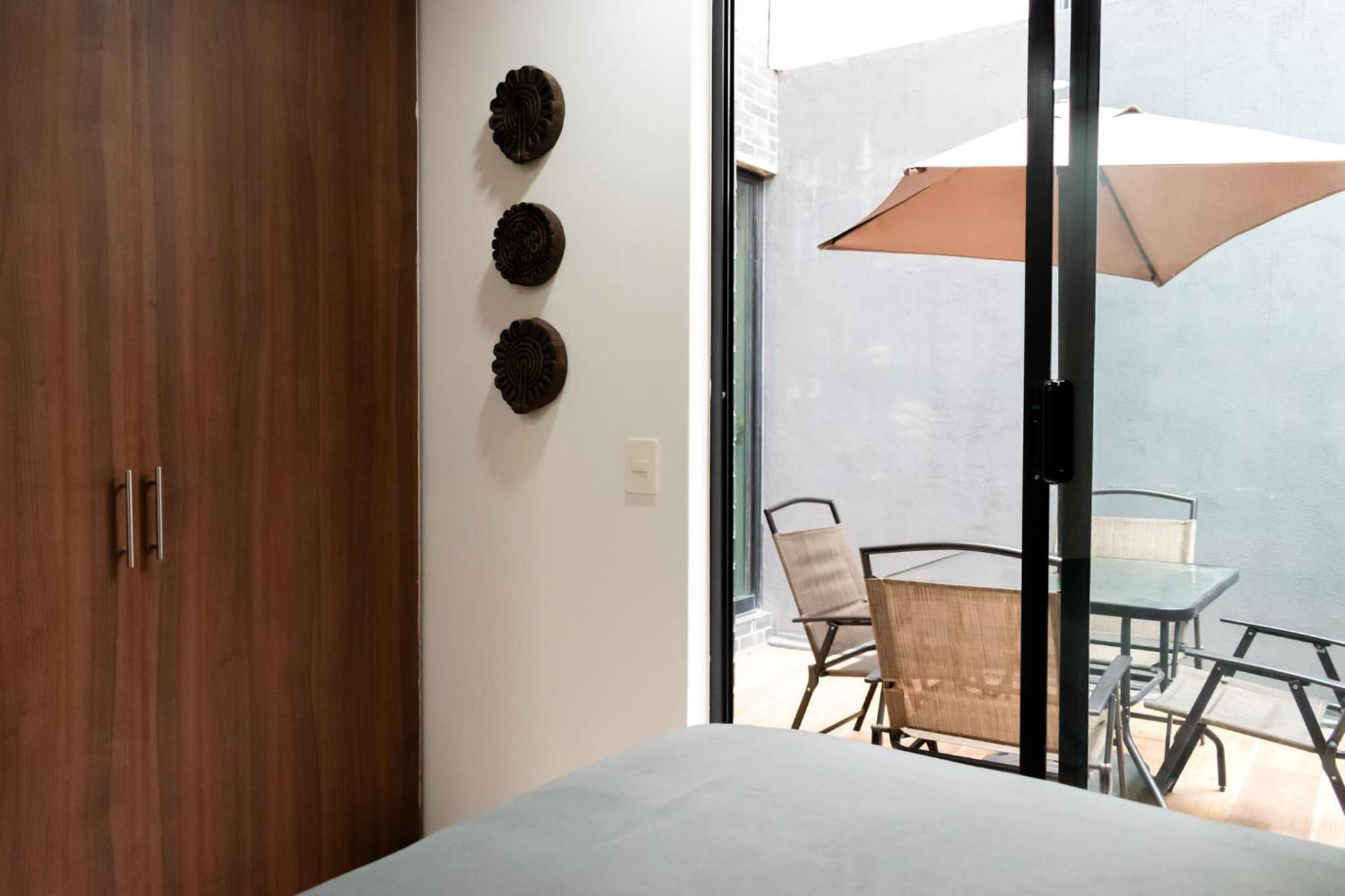 墨西哥城Terraza Departamento Cerca De Santa Fe Kingsize公寓 外观 照片