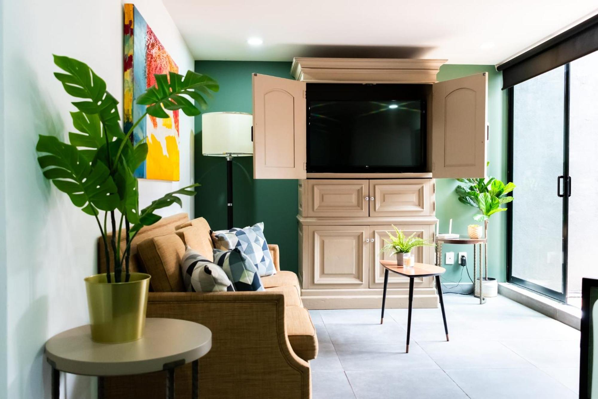 墨西哥城Terraza Departamento Cerca De Santa Fe Kingsize公寓 外观 照片
